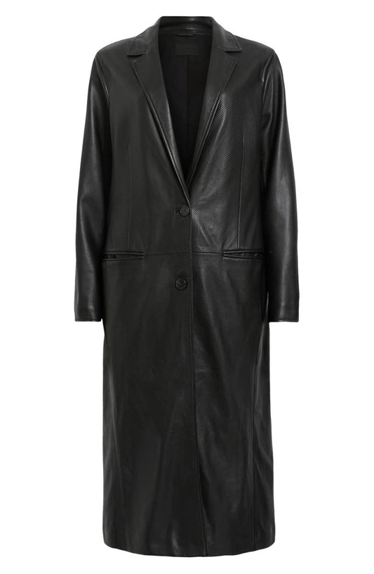 Aire Leather Coat AllSaints