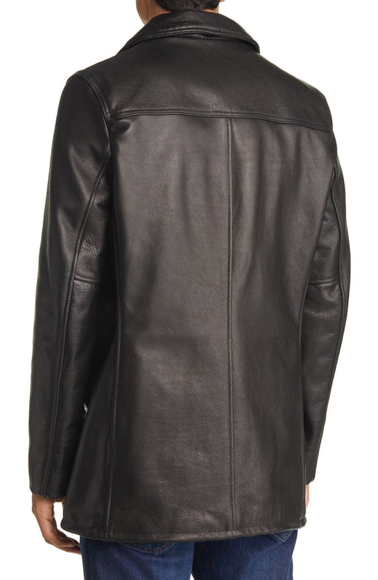 Cowhide Leather Car Coat Schott NYC