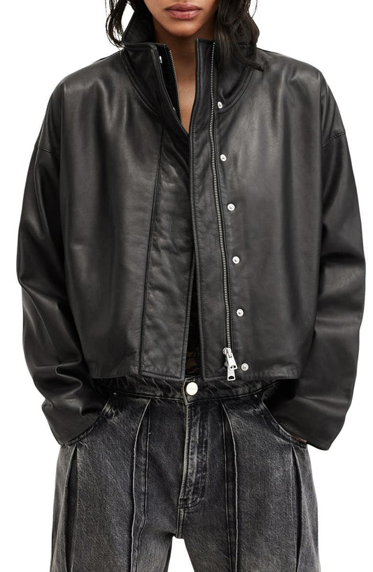 Ryder Leather Jacket AllSaints