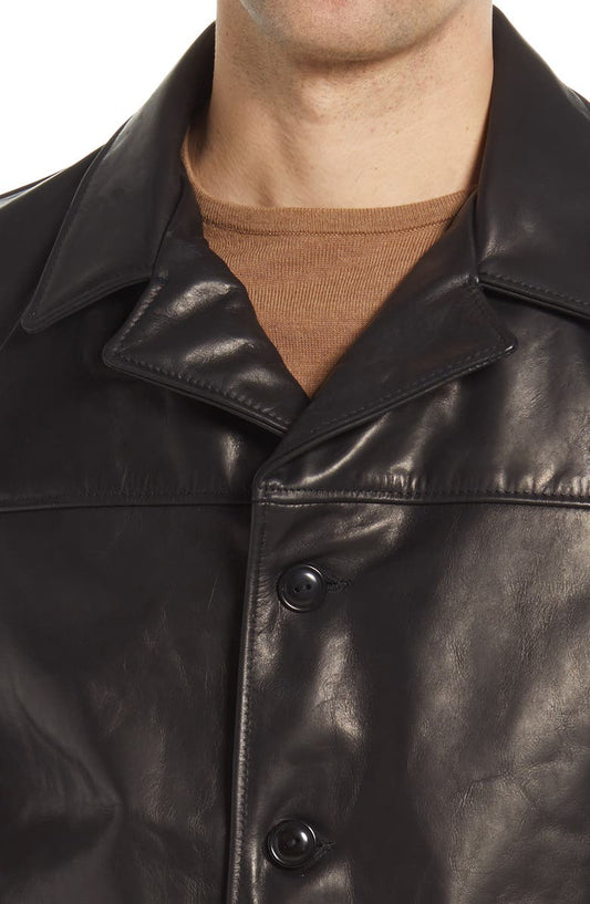 Cowhide Leather Car Coat Schott NYC