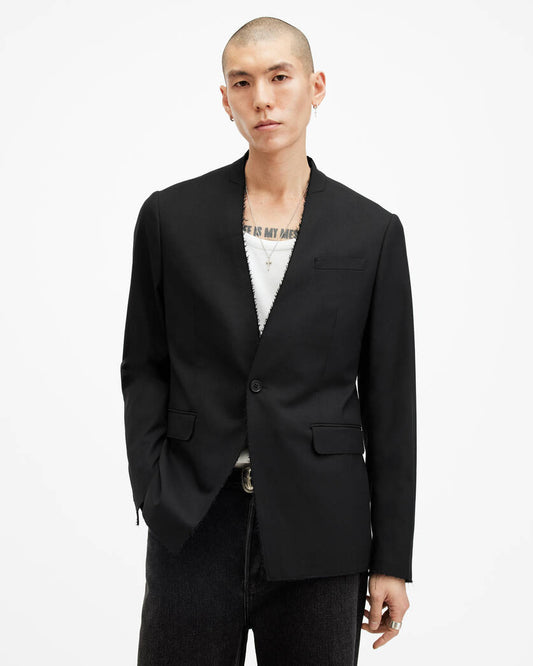 Wren Collarless Slim Fit Blazer All saints