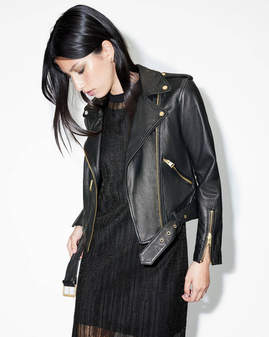 Balfern Leather Biker Jacket All Saints