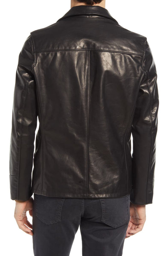 Cowhide Leather Car Coat Schott NYC