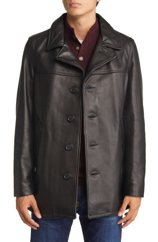 Cowhide Leather Car Coat Schott NYC