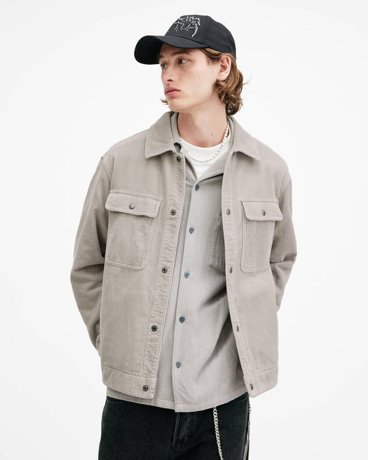 Castleford Corduroy Overshirt Allsaints