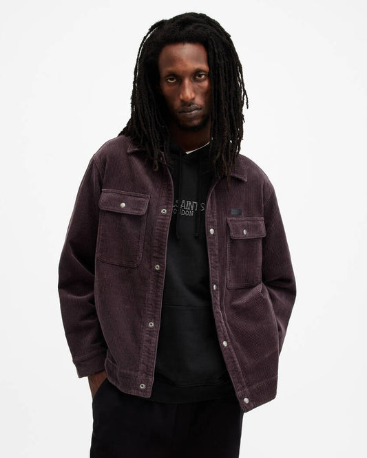 Castleford Corduroy Overshirt Allsaints